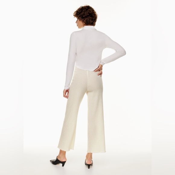 Aritzia Wilfred Verona Pant Size Small in Hayward Birch/Espace - Picture 5 of 7